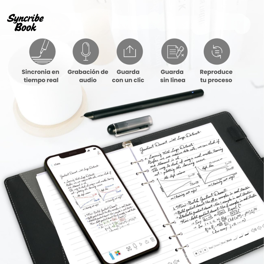 SYNCRIBE™ PRO Set - Pluma & Cuaderno Inteligente